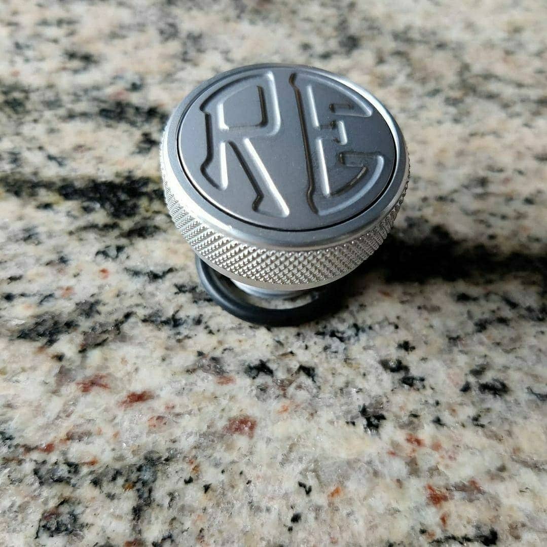 Oil filler Cap Genuine RE - Silver image 0