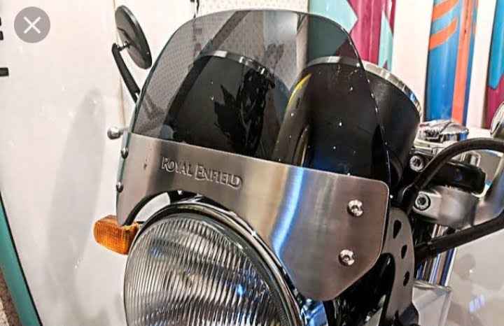 Interceptor 650 Short Flyscreen – Type 1 (Fits Classic, Thunderbird & More)