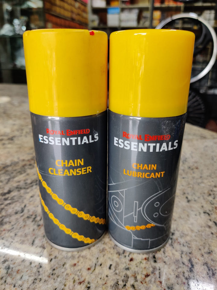 Royal Enfield Chain Lube & Cleaning Kit – Lubricant & Spray image 0