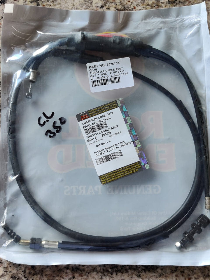 Accelerator Cable 350 CC UCE Engine image 0