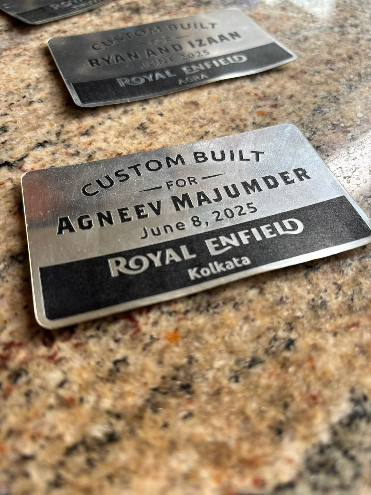 Royal Enfield Customised Tank Stickers for all Royal Enfield bikes - Metal & Vinyl image 8