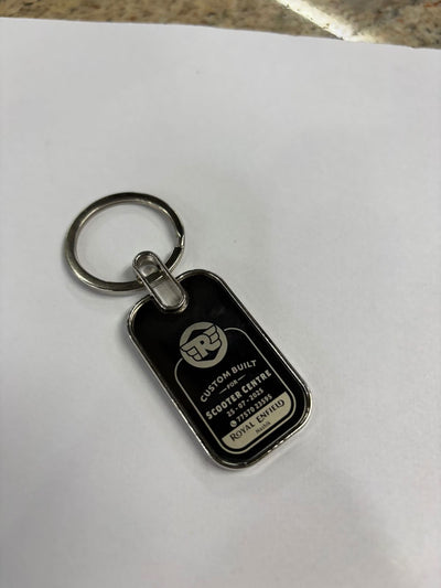 CUSTOM METAL KEYCHAIN - SS image 0