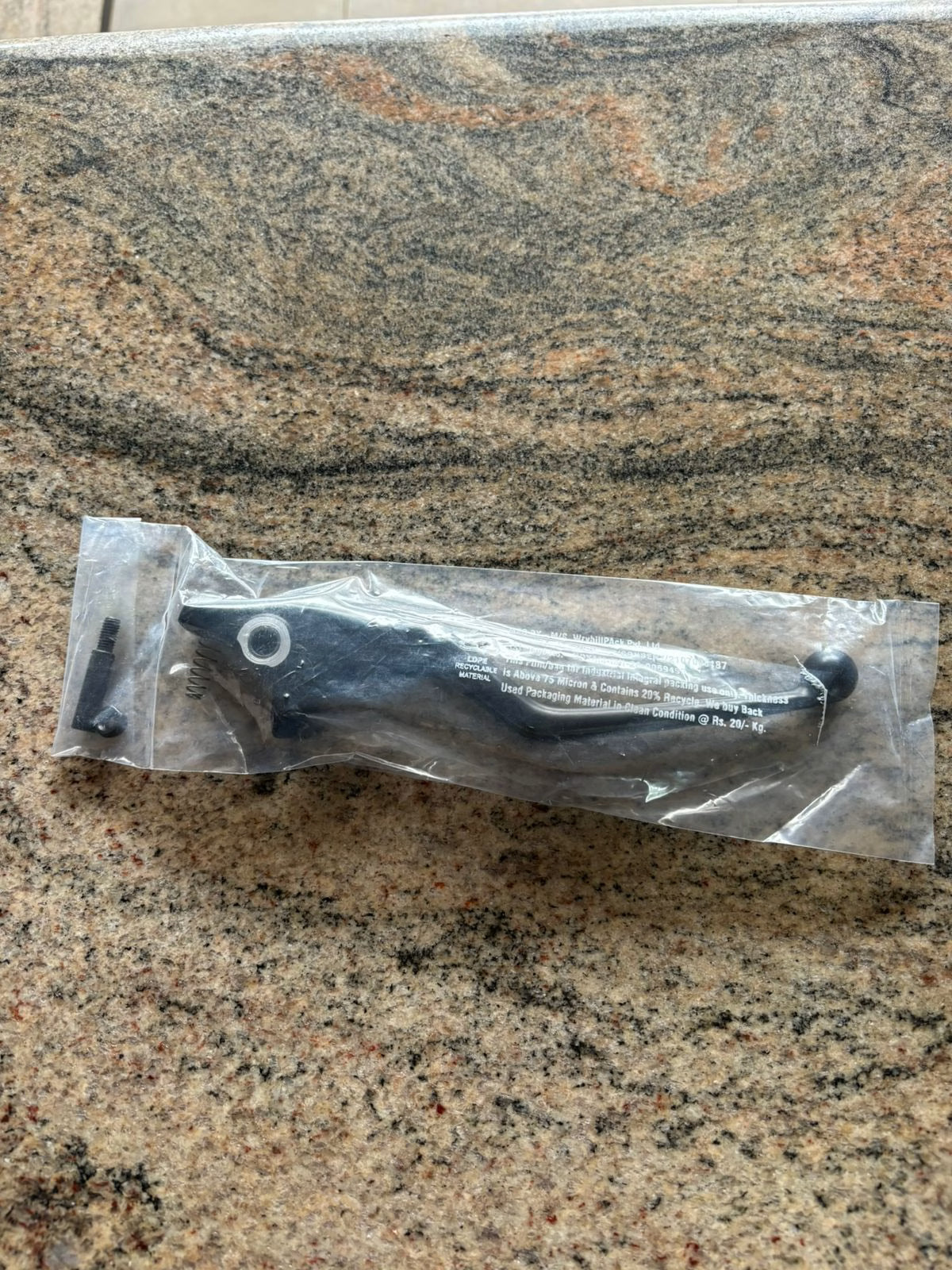 FRONT MASTER CYLINDER - BRAKE LEVER ASSY - HIMALAYAN 450 - GENUINE image 4