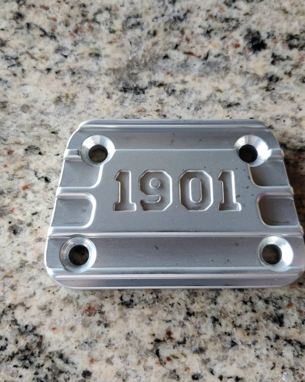 Machined Tappet Cover RE - Chrome image 0