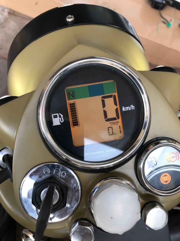 ICAT Approved Digital Speedometer for Royal Enfield Classic, Electra & Standard