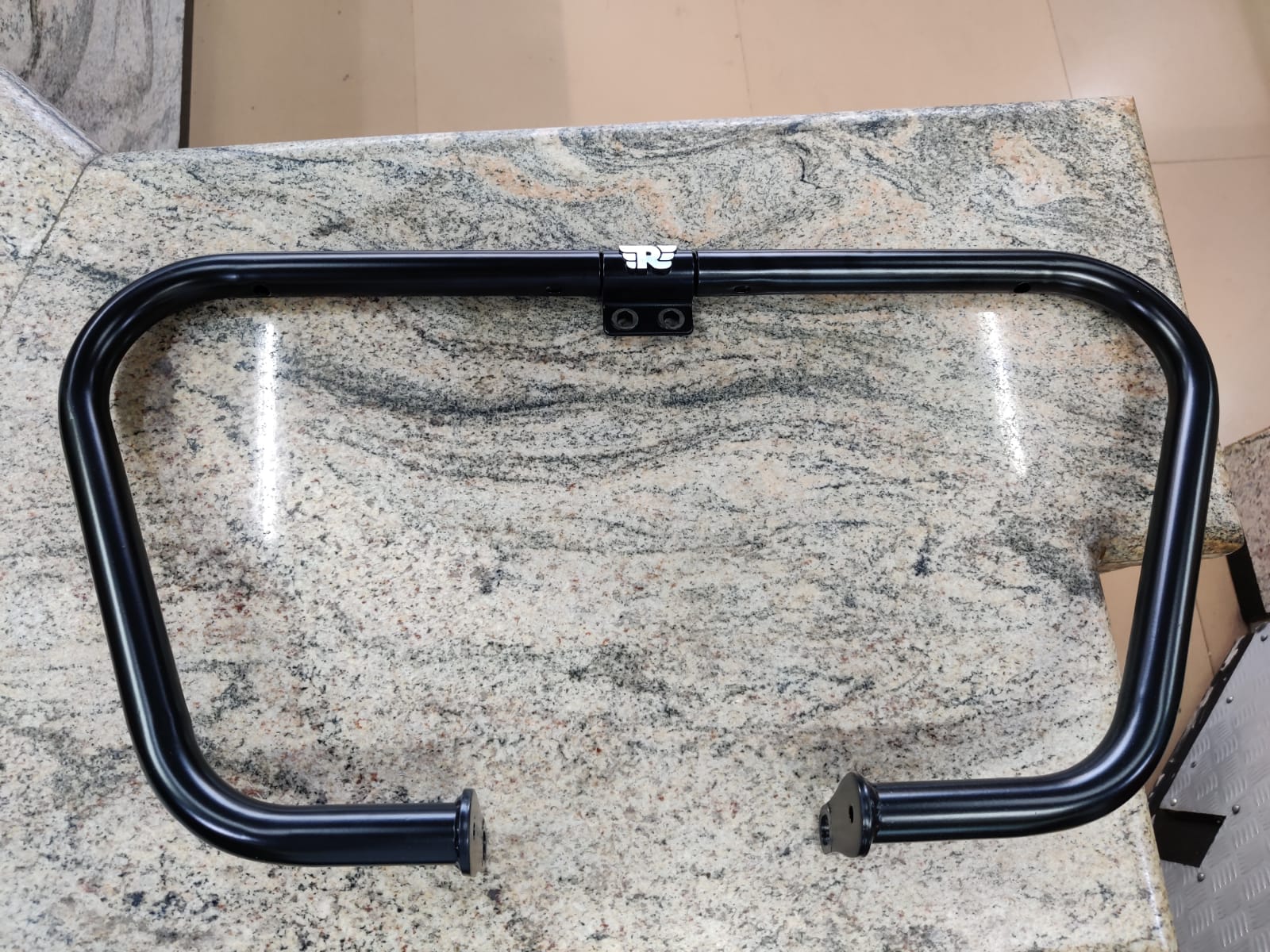 Original Royal Enfield Trapezium Leg Guard Meteor 350 Classic Reborn ...