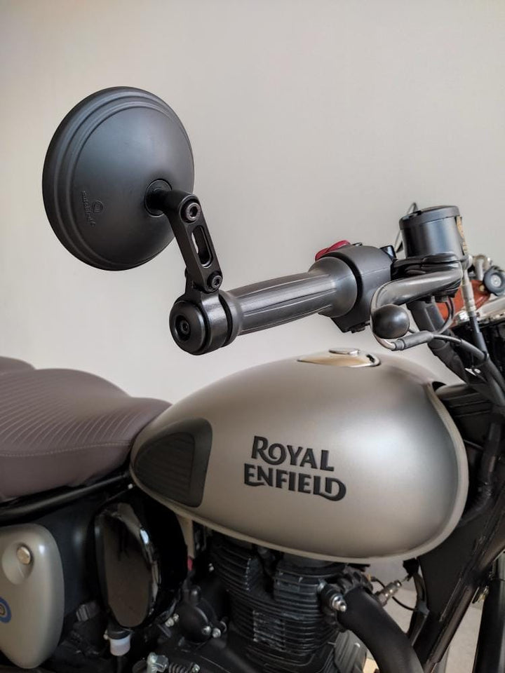 JAWA BAR END MIRROR - MATTE BLACK image 0