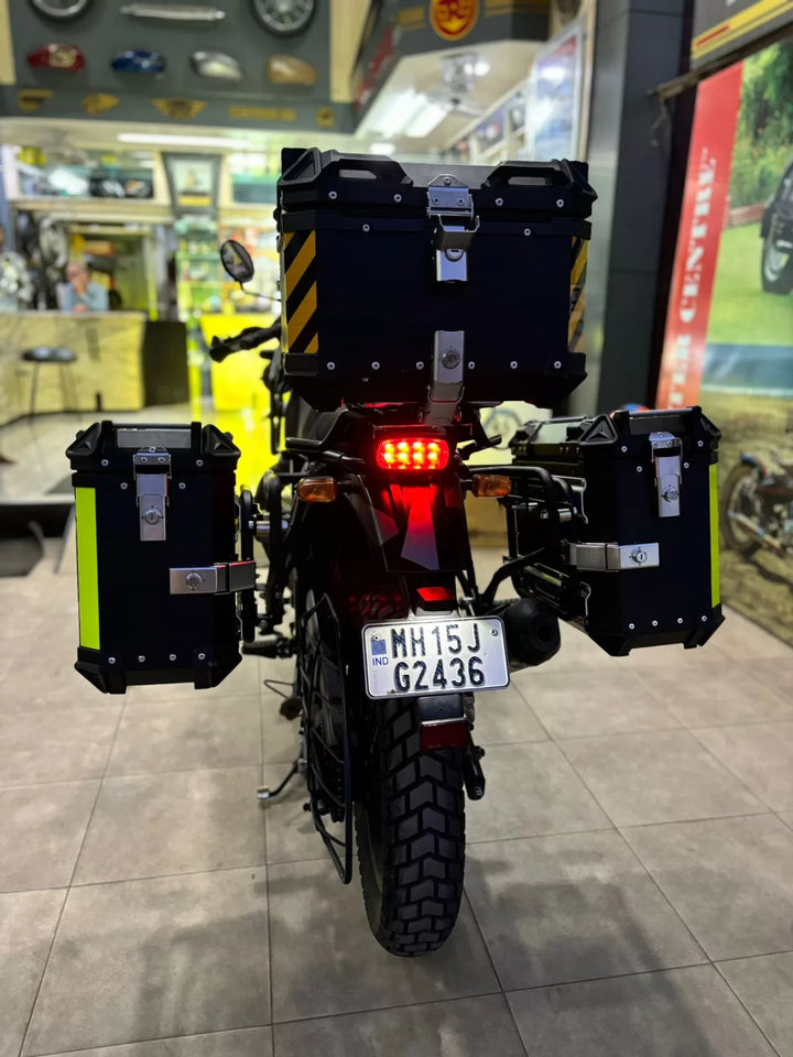 PANNIER SET - 37 LTRS EACH - AFTERMARKET - BLACK image 0