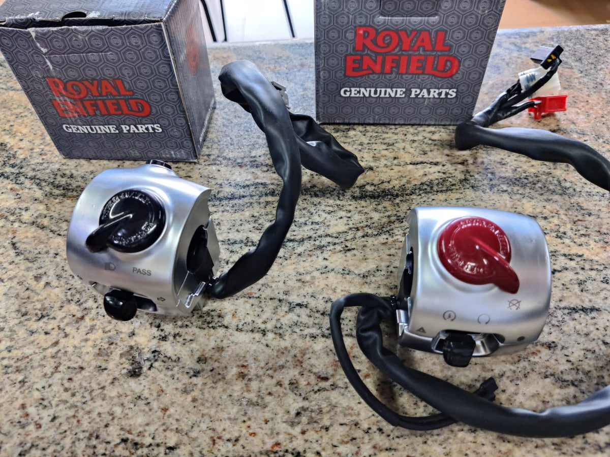 SUPER METEOR 650 METAL SWITCHES - PAIR image 0