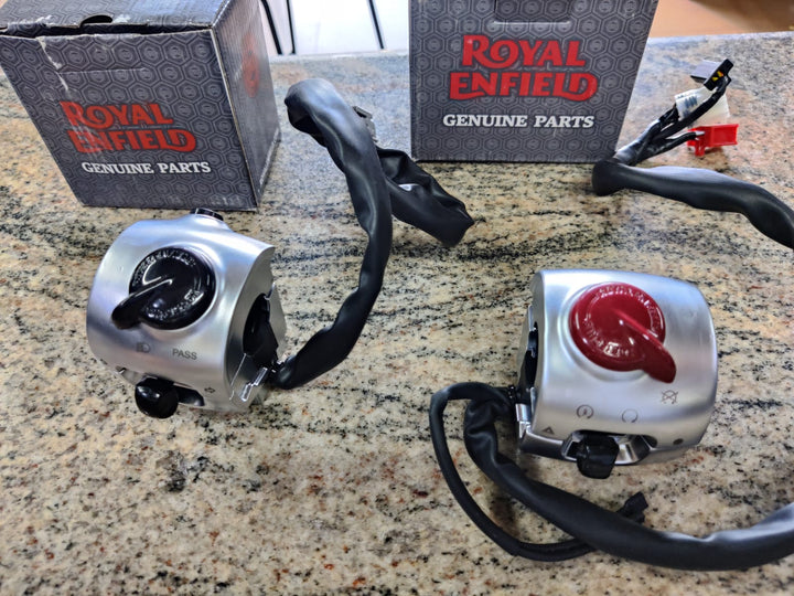 SUPER METEOR 650 METAL SWITCHES - PAIR image 0