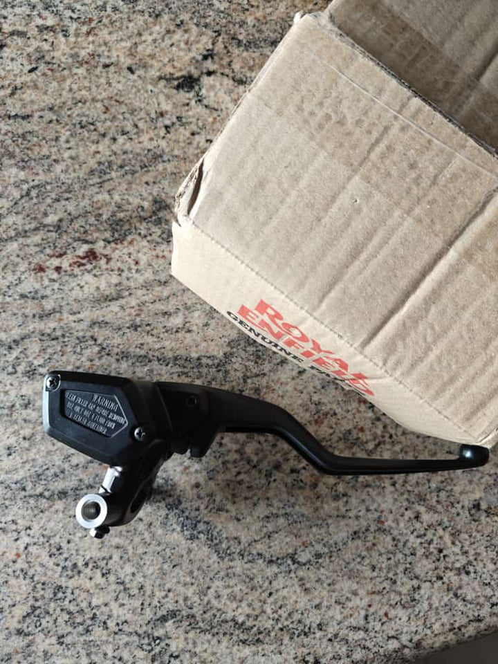 FRONT MASTER CYLINDER - BRAKE LEVER ASSY - HIMALAYAN 450 - GENUINE image 0