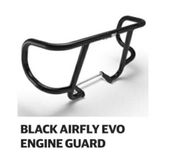 Original Genuine - Black Airfly EVO Engine Guard - Meteor/Classic Reborn only image 0