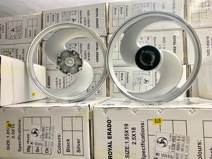 S-Type Alloy Wheels for Royal Enfield – Heavy Duty