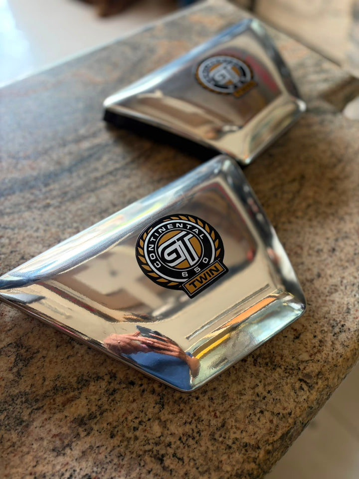 Custom Dual Seat Cowl (Chrome) | Custom Panels (Chrome) – Vinyl Wrapped