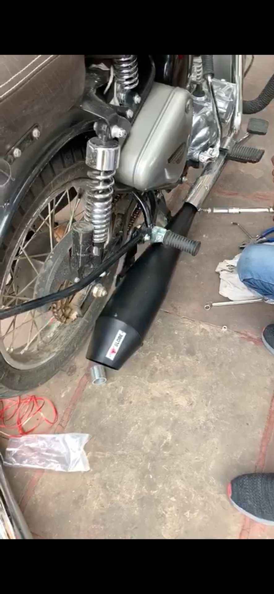 Dolphin Black Exhaust