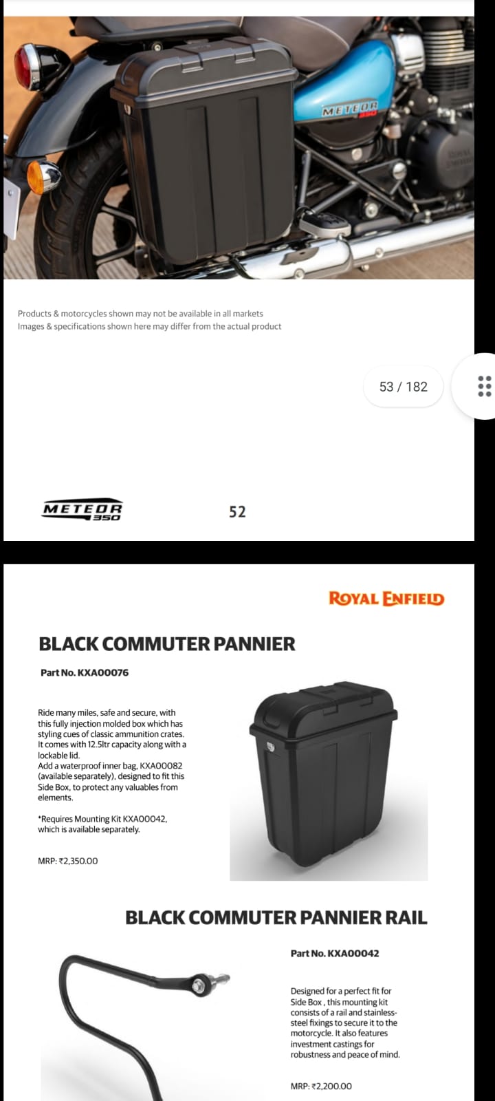 Original Commuter Pannier box with Rail image 0