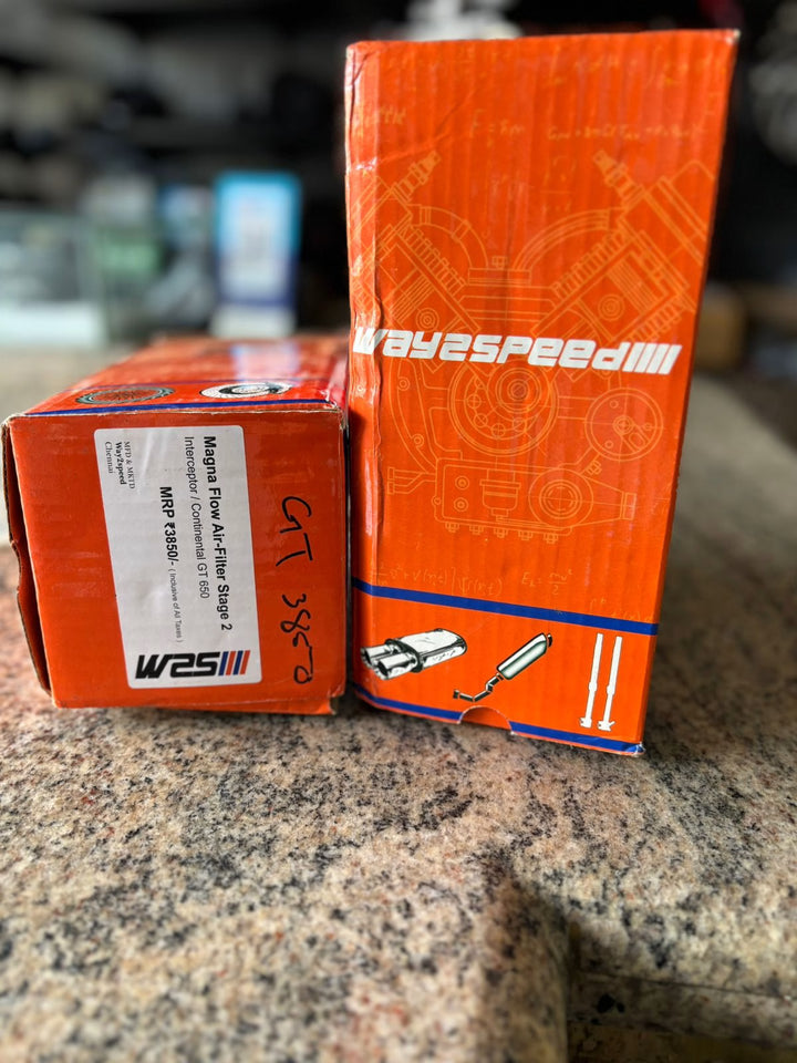 Way2Speed performance Air Filter -  Interceptor 650 & Continental GT 650 (Bear 650) image 0