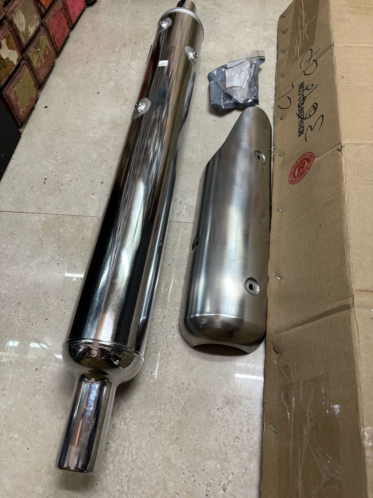 CLASSIC 350 - ORIGINAL STOCK SILENCER image 1
