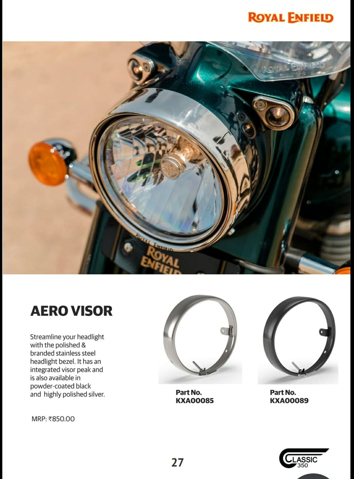 Original Aerovisor Black - Classic Reborn 350 image 0