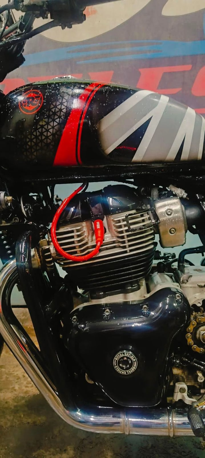 NGK Spark Plugs (Performance) + Cables - CABLES ONLY RED image