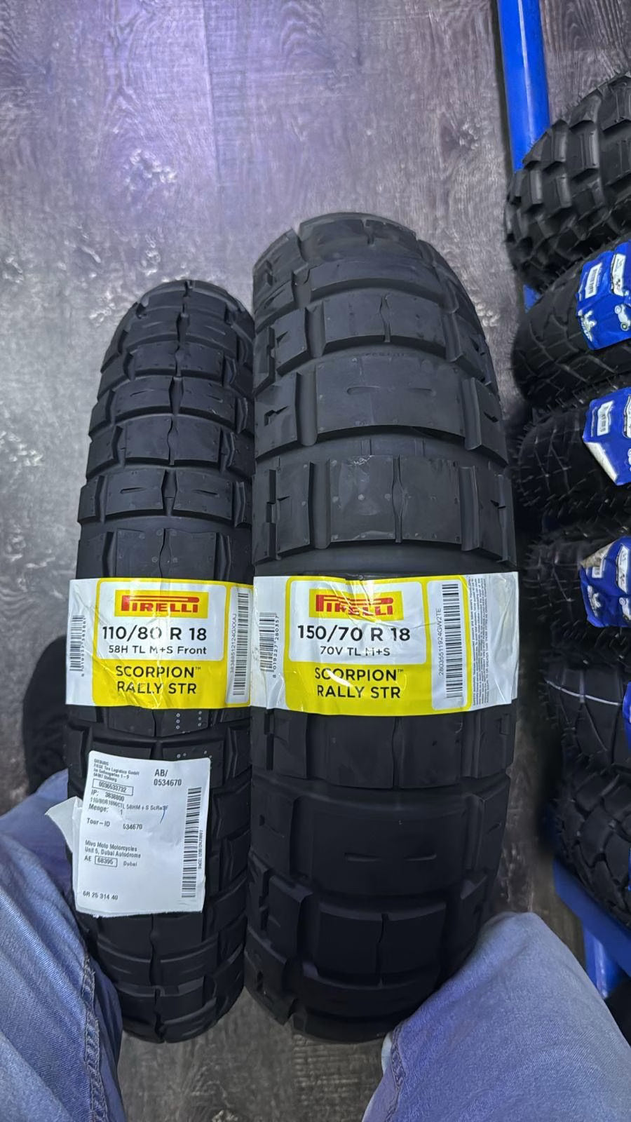 PIRELLI SCORPION RALLY STR - 110/80/18, 120/70/18 & 150/70/18 image 3