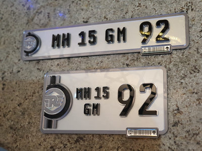Number plate - Gunmetal Edition image 0