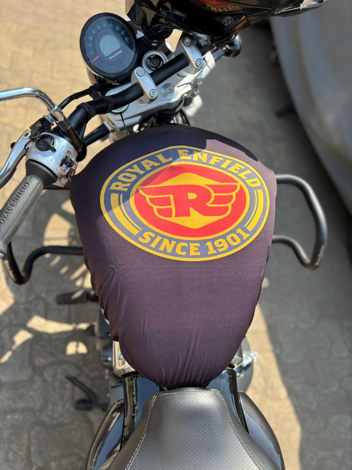 TANK COVER - ROYAL ENFIELD (ELASTIC) image 0