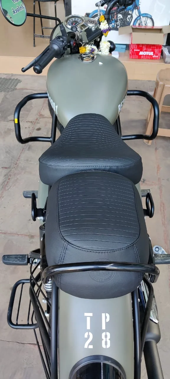 Original Seat Cover Classic Reborn 2021 Black Throttle thump